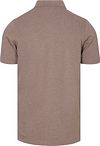 Suitable MEL Polo Piqué Camel Product / Achterkant