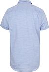 Suitable Short Sleeve Overhemd Linnen Lichtblauw Product / Achterkant