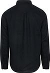 Superdry Chemise Riviera Linen Classic Eclipse Bleu marine Product / Achterkant