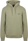 Superdry Hoodie Essential Faded Sage Grøn M2014404A-H7G