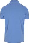 Superdry Polo Piqué Monogram Bleu Product / Achterkant