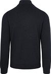 Sweter NZA Akar Melange half zip w kolorze granatowym Product / Achterkant