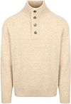 Steppin' Out Sweter Beżowy PU-LMBS-MB-SO-25.02 Ecru Moonbeam