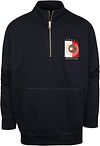 Tommy Hilfiger Big and Tall Sweater Zipper Donkerblauw MW0MW25092 DW5 kopen | Suitable
