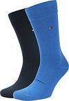 Tommy Hilfiger Chaussettes Classique Lot de 2 paires Bleu 147 commander en ligne | 371111-147 | Suitable Luxembourg
