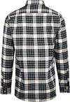 Steppin' Out koszula flanelowa w kratę czarno-zielona Product / Achterkant
