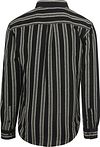 Anerkjendt Overhemd Leif Structure Stripe Antraciet Product / Achterkant