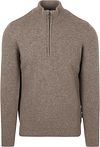 Barbour Halvzip-genser i ull, taupe MKN0837-OL76