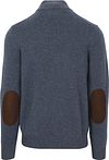 Barbour maglione Mocker in lana indigo Product / Achterkant