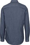 NZA Skjorte James Twill Navy Product / Achterkant