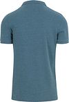 Superdry Classic Poloshirt Melange Blauw Product / Achterkant