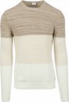 Blue Industry Pullover Streifen Beige kaufen | KBIS24-M11-TAUPE | Suitable