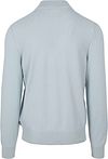 BOSS Ebrando-P Half Zip Sweater Light Blue Product / Achterkant