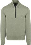 BOSS Kanobix Half Zip Tröja Open Grön 50527585-370 köp | Suitable