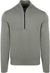 BOSS Pull Kanobix Demi-Zip Vert commander en ligne | Suitable