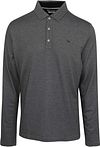 Brax Longsleeve Polo Melange Black 21-4757 70431100-02 order online | Suitable