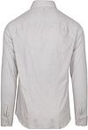 Camisa a rayas beige Desoto Product / Achterkant