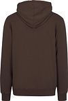 Colorful Standard Hoodie in cotone biologico marrone scuro Product / Achterkant