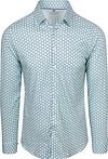 Desoto Overhemd Print Turquoise 92728-3-614 kopen | Suitable