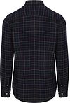 NZA Shirt Bruce Waihi Light Flannel Check Icon Navy Product / Achterkant