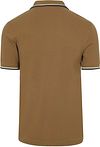 Fred Perry Piké Twin Tipped M3600 Brun Z60 Product / Achterkant