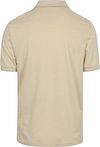 Gant 2Tone Piqué Poloshirt Ecru Product / Achterkant