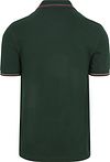 Koszulka polo Fred Perry Twin Tipped M3600 w kolorze ciemnozielonym 85A Product / Achterkant