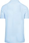 King Essentials The Rene Poloshirt Lichtblauw Product / Achterkant