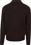 Koszulka polo Lyle & Scott z długim rękawem, brązowy Product / Achterkant