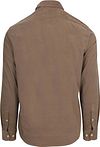 Marc O'Polo Hemd Fine Corduroy Taupe Product / Achterkant