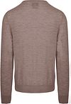 King Essentials The John Pull Merino Marron Product / Achterkant