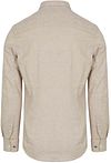 NZA Camisa Casual Lino Beige Product / Achterkant