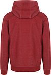 NZA Hoodie Diamond Logo Interlock Melange Cherry Red Product / Achterkant