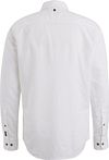 PME Legend Chemise Blend Lin Blanc Product / Achterkant