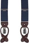 Profuomo Lyxiga Braces Navy-Vit PP1L00003B-P