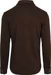 Profuomo Overshirt Western Dunkelbraun Product / Achterkant