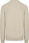 Profuomo Pullover Structure Beige Product / Achterkant