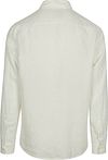Scotch and Soda Linnen Overhemd Wit Product / Achterkant