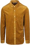 Scotch and Soda Solid Corduroy Skjorte Okergul 178709-230