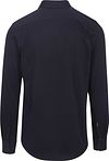 Suitable Knitted Pique Hemd Navy Model / Achterkant