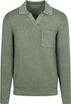 Suitable Jersey Verde PU-RAW-RIVA-POCKET 26.01 green