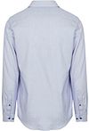 Suitable Shirt Jacquard Luxe Blue Product / Achterkant