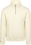 Superdry Halv Zip Pullover Henley Essential Ecru M2013750A-NLY