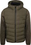 Superdry Hettegenser Jakke Oliven M5012293A-B9X