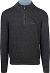 New Zealand Auckland Sweter Granatowy 24HN414-1668