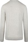 Sweter Scotch and Soda w kolorze Bone White Melange Product / Achterkant