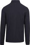 Tommy Hilfiger Polo Shirt Long Sleeve Navy Product / Achterkant