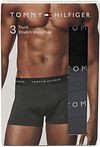 Tommy Hilfiger Boxer Trunk Microfiber 3-Pack Zwart Verpakking