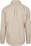 Barbour Skjorte Nelson Tailored i Stenet Beige Product / Achterkant
