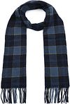 Barbour Tørklæde i Tartan Lammuld Midnatsblå USC0001-TN54